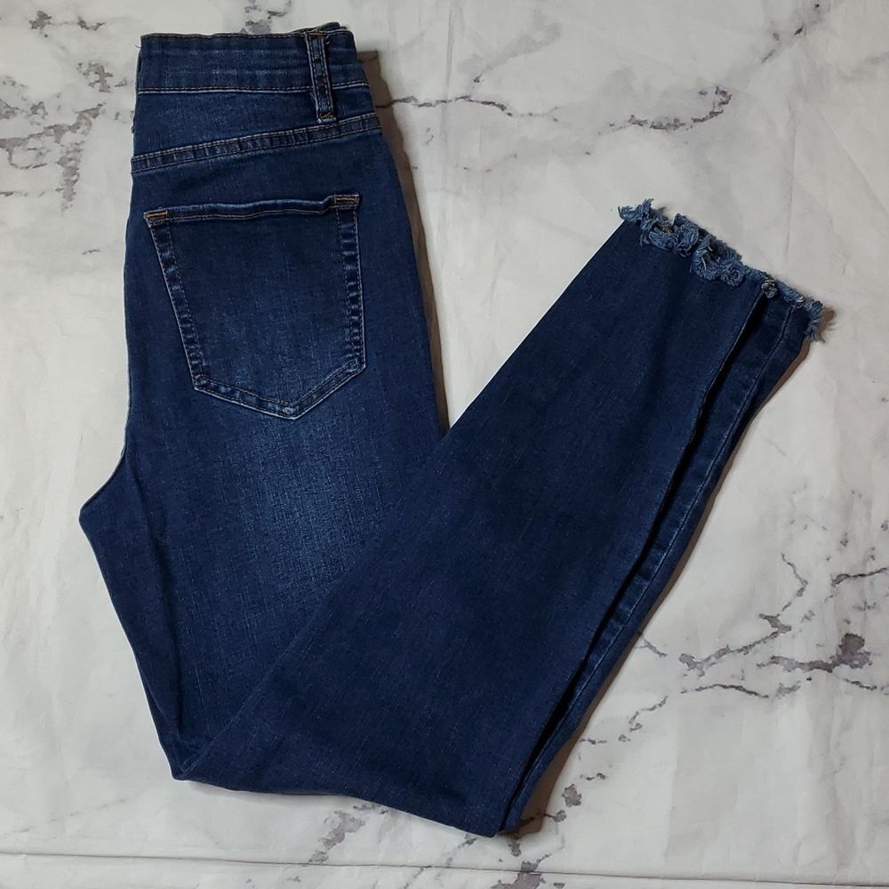 Nature Denim Dark Wash Skinny Jeans